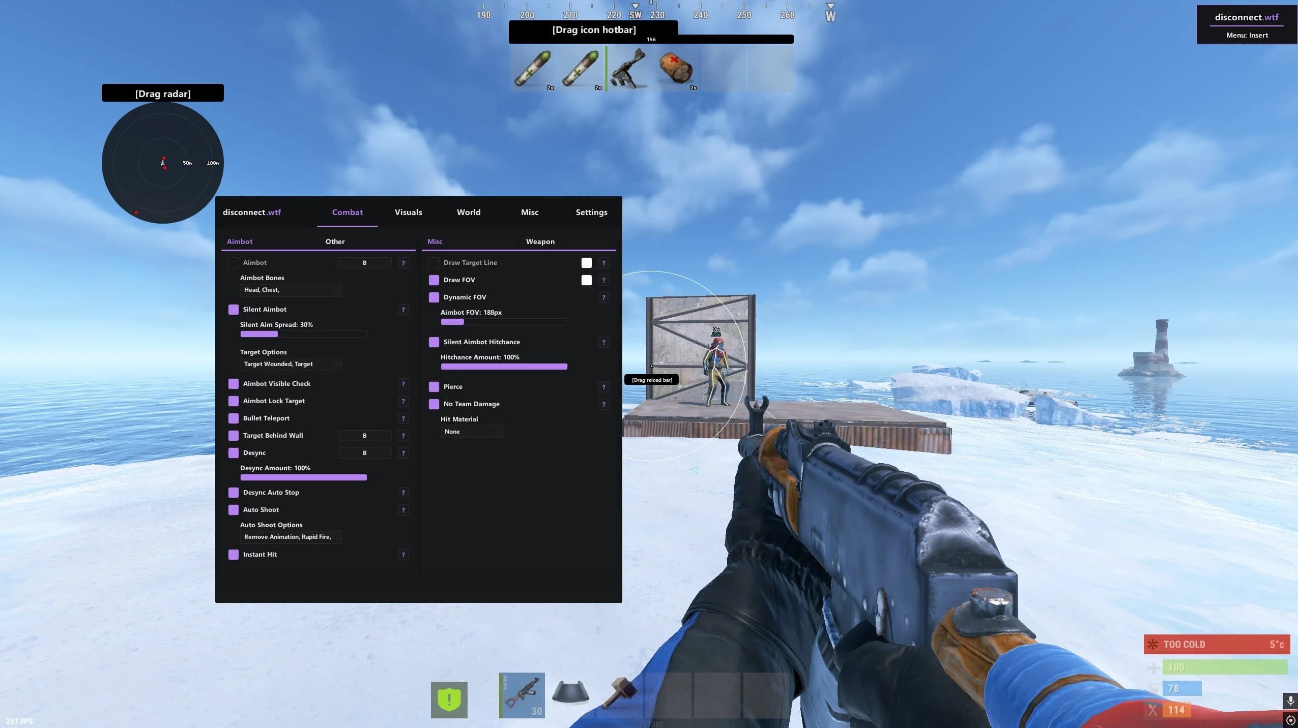 Disconnect rust